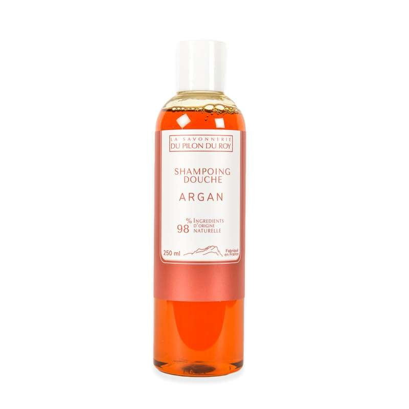 La Savonnerie du Pilon du Roy -- Shampoing douche à l'huile d'Argan - 250mL